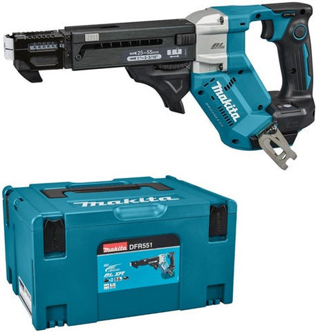 Makita dfr551zj | 18v | skruemaskine | 25-55 mm | uden batterier og oplader | i m-boks - dfr551zj