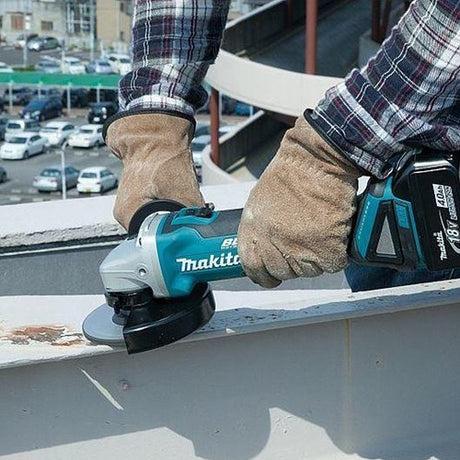 Makita dga504zj 18v 125mm akku vinkelsliber | uden batterier og oplader - dga504zj