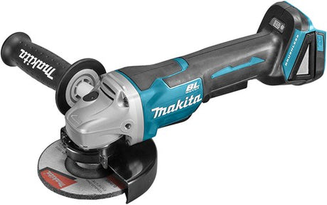 Makita dga508zj 18v vinkelsliber 125mm, mbox, med sikkerhedsafbryder | uden batterier og oplader - dga508zj
