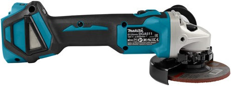 Makita dga511zj 18v vinkelsliber 125mm | uden batterier og lader i m-boks - dga511zj