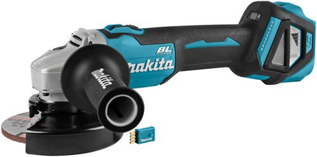 Makita dga512zju 18v vinkelsliber 125 mm (aws) | uden batterier og lader, i mbox med aws sender - dga512zju