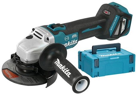Makita dga513zj akku vinkelsliber i makpac 18v - løs krop (leveres uden batteri og oplader)