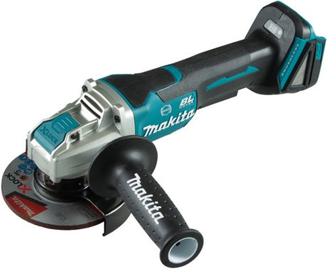 Makita dga520zx1 | 18v | vinkelsliber | 125 mm | x-lås | krop | uden batterier og oplader | med sikkerhedsafbryder - dga520zx1