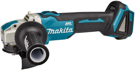 Makita dga521zx1 | 18v | vinkelsliber | 125 mm | x-lås | krop | uden batterier og oplader | med låsekontakt - dga521zx1