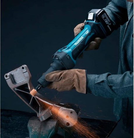 Makita dgd800z 18v batteri lige kværn krop | uden batterier og oplader og etui - dgd800z