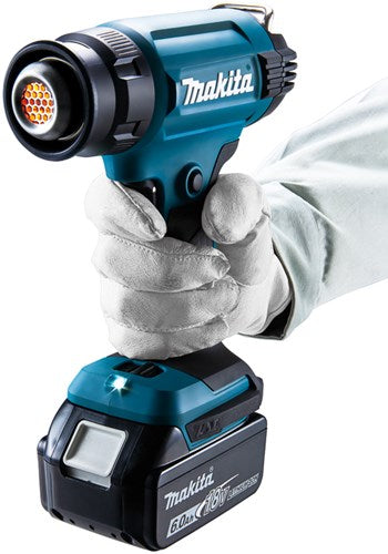 Makita DHG180Z - 18V LXT Trådløs Trådløs Varmluftpistol | uden batterier og oplader - dhg180z