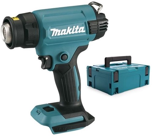 Makita DHG181ZJ - 18V LXT Trådløs Trådløs Varmluftpistol | uden batterier og lader i m-boks - dhg181zj