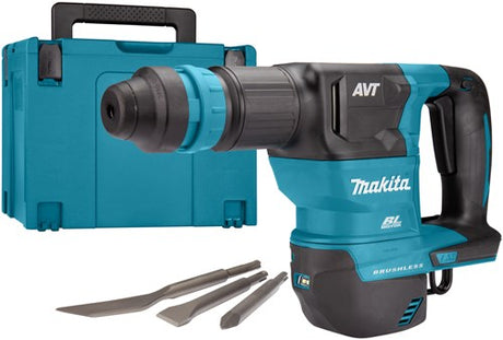Makita dhk180zj batteri nedrivningshammer (skraber) 18v - uden batterier og oplader - dhk180zj
