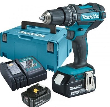 Makita dhp482rmj 18v (slag) bore-skruemaskine 4.0ah