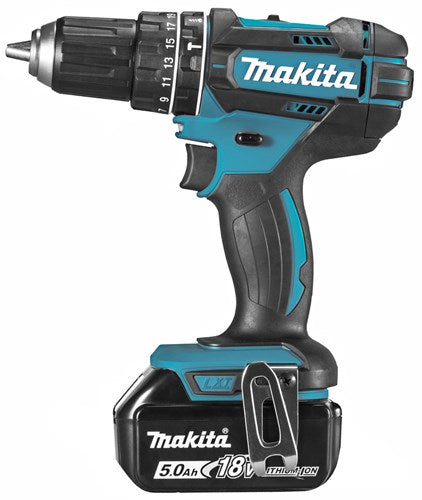 Makita dhp482rtj 18v (slag) bore-skruemaskine 5.0ah