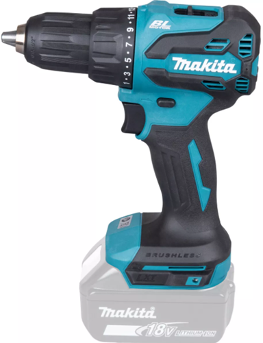 Makita dhp490z | akku slagboremaskine | børsteløs | 18v | krop | uden batterilader - dhp490z