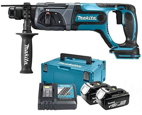Makita mr241rtj 18v batteri kombihammer | sds-plus | 5,0ah li-ion -MR241rtj