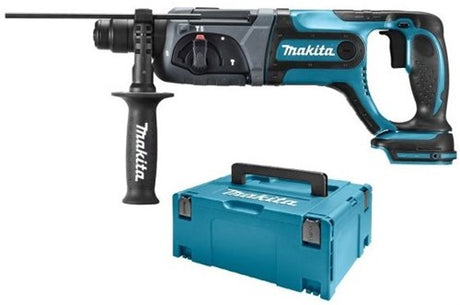 Makita mr241zj 18v batteri kombihammer | sds-plus | uden batterier og oplader i m-boks - hebr241zj