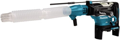 Makita mr400zun1 | lxt batteri kombihammer 2x18v sds-max 8.0j i kuffert + aws + støvudsugningssæt | uden batterier og oplader -MR400zun1