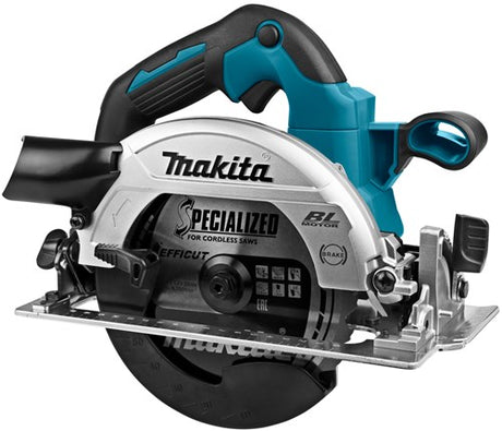 Makita dhs660z - 18 v rundsav 165 mm krop - uden batterier og oplader - dhs660z