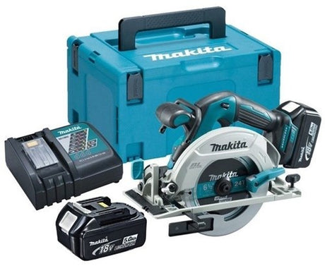 Makita dhs680rtj 18v rundsav 165 mm | 5.0ah li-ion - dhs680rtj