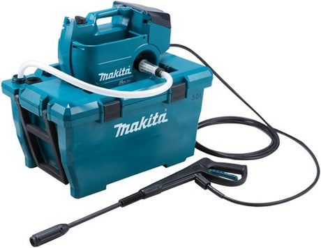 Makita dhw080zk | lxt | 2x18v | højtryksrenser | 80bar | uden batterier og oplader, i etui - dhw080zk