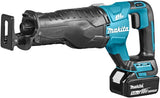 Makita DJR187RTE 18V ledningsfri frem- og tilbagegående sav børsteløs | 5,0 Ah batteri (2 stk), hurtiglader, kuffert