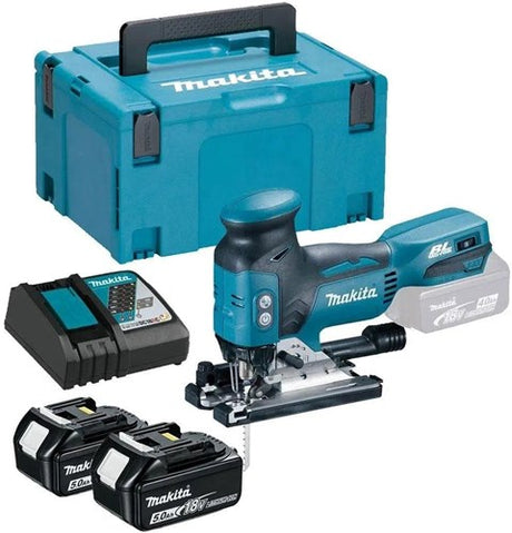 Makita djv181rtj akku stiksav t-håndtag | 18v 5.0ah - djv181rtj
