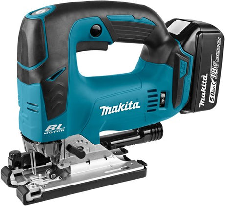 Makita djv182rtj akku stiksav D-håndtag | 18v 5.0ah - djv182rtj