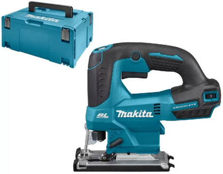 Makita djv184zj | akku stiksav | 18v | d-håndtag | uden batterier og oplader | i m-box kuffert - djv184zj