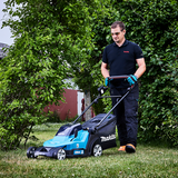 Makita dlm432z | batteri plæneklipper | 2x18v | 43 cm | uden batterier og opladere - dlm432z