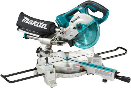 Makita dls714npt2 | 2x18v | radial skæresav | 190 mm | sæt | 2x batteri | duo oplader