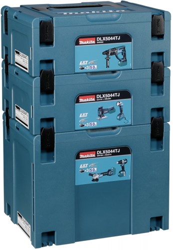 Makita dlx5044tj batteri 18v specialtilbudssæt - dlx5044tj