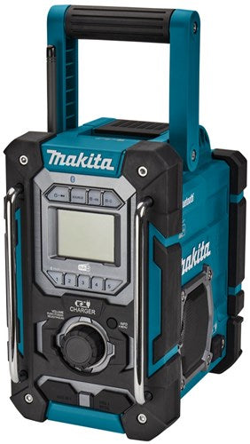 Makita dmr301 | byggeradio | fm dab dab+ bluetooth med ladefunktion | uden batterier | i æske - dmr301
