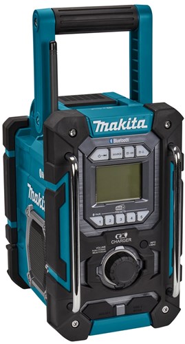 Makita dmr301 | byggeradio | fm dab dab+ bluetooth med ladefunktion | uden batterier | i æske - dmr301