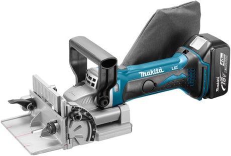 Makita dpj180rtj batteridrevet lamelskærer | 18v 5.0ah li-ion