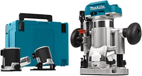 Makita drt50zjx2 batteri fræser 18v ​​li-ion | uden batterier og oplader i m-boks - drt50zjx2