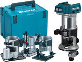 Makita drt50zjx3 batteri fræser 18v ​​li-ion | uden batterier og lader i m-boks