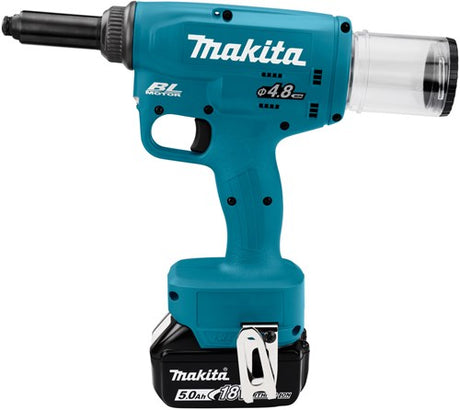 Makita drv150rtj | batteri blindnittetang |18v | 5,0ah | li-ion | mbox