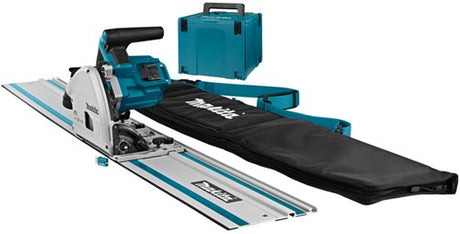 Makita dsp601zju2 - 2x18v batteri dyksavet rundsav 165 mm uden batterier og oplader, i mbox med aws sender