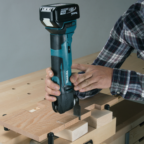 Makita dtm51z batteri multiværktøj 18v med quick-release system | løs krop - uden batterier og lader - dtm51z