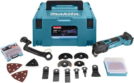 Makita dtm51zjx3 18v batteridrevet multiværktøj med quick-release system | uden batterier og oplader - dtm51zjx3