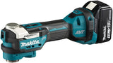 Makita dtm52rtjx2 | 18 v | multi-værktøj | sæt | 5,0 ah batteri (2 stk) | oplader | tilbehørssæt | i mbox