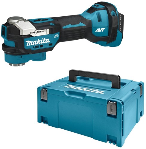 Makita dtm52zj | 18v | multi-værktøj | i m-boks - uden batterier oplader - dtm52zj