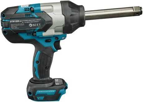 Makita dtw1005z 18v slagnøgle 3 4 | uden batterier og oplader - dtw1005z