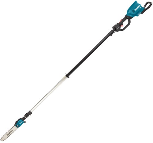 Makita dua301pt2 | lxt 2x18 fm | teleskop batteri stang motorsav | 30 cm | 5,0 ah batteri (2 stk) | duo hurtigoplader | i æske dua301pt2