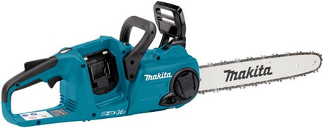 Makita duc400z 2x18v motorsav 40cm | uden batterier og oplader, i æske - duc400z