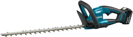 Makita duh506rt | lxt 18 v hækkeklipper | 50 cm | 5,0 ah batteri (1 stk), hurtigoplader, i æske - duh506rt