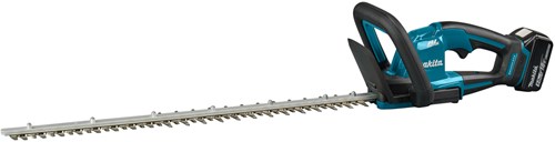 Makita duh606rt | lxt 18 v hækkeklipper | 60 cm | 5,0 ah batteri (1 stk), hurtigoplader, i æske - duh606rt