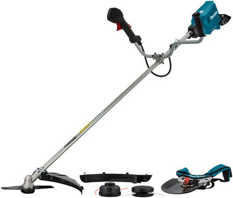 Makita dur369az 2x18 v buskrydder U-håndtag uden batterier og oplader - dur369az