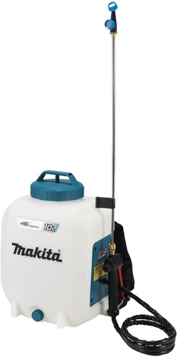 Makita dus108z | lxt 18 fm | rygsæk tryksprøjte | 10 liter | uden batteri og oplader | i æske - so108z