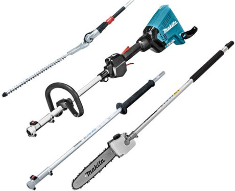 Makita dux60zx10 | 2x18 v kombinationssystem + hækkeklipper, motorsav og forlængerhåndtag | uden batterilader - dux60zx10