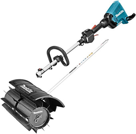 Makita dux60zx16 | 2x18 v kombinationssystem + gummirullefejemaskine | uden batterioplader