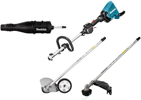 Makita dux60zx9 | 2x18 v kombinationssystem + buskrydder, kantskærer og løvblæser | uden batterioplader