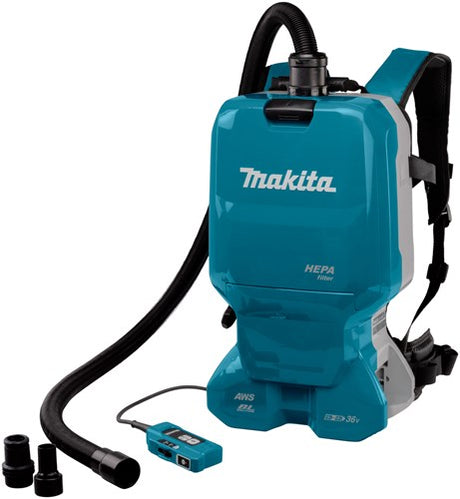 Makita dvc665zu | bagstøvsuger | 2x18v | uden. batterier og oplader - dvc665zu